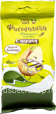 Ё Нат Фисташка Обжаренная Солёная С Перцем