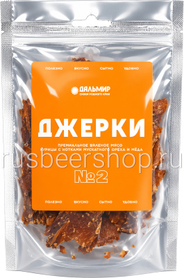 Дальмир Джерки №2 Мясо Курицы С Нотками Мускатного Ореха И Мёда