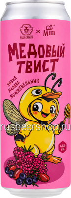 Медовуха Меда Сибири Медовый Твист Малина Кизил Можжевельник